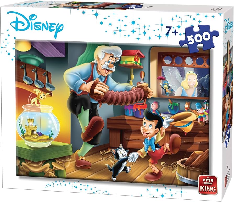 ディズニー ピノキオ パズル Amazon | Schmidt 1000ピース ディズニーパズル ピノキオ
